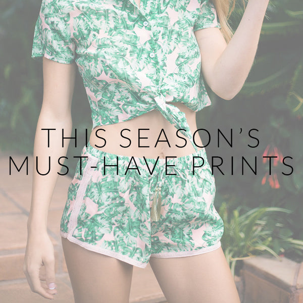 This Season's Must-Have Prints