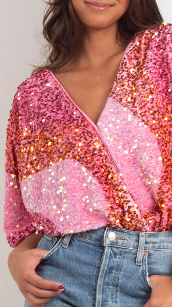 Ploppy Dolly Women's Sleek Silhouette Bodysuit Shapewear SO3 Pink