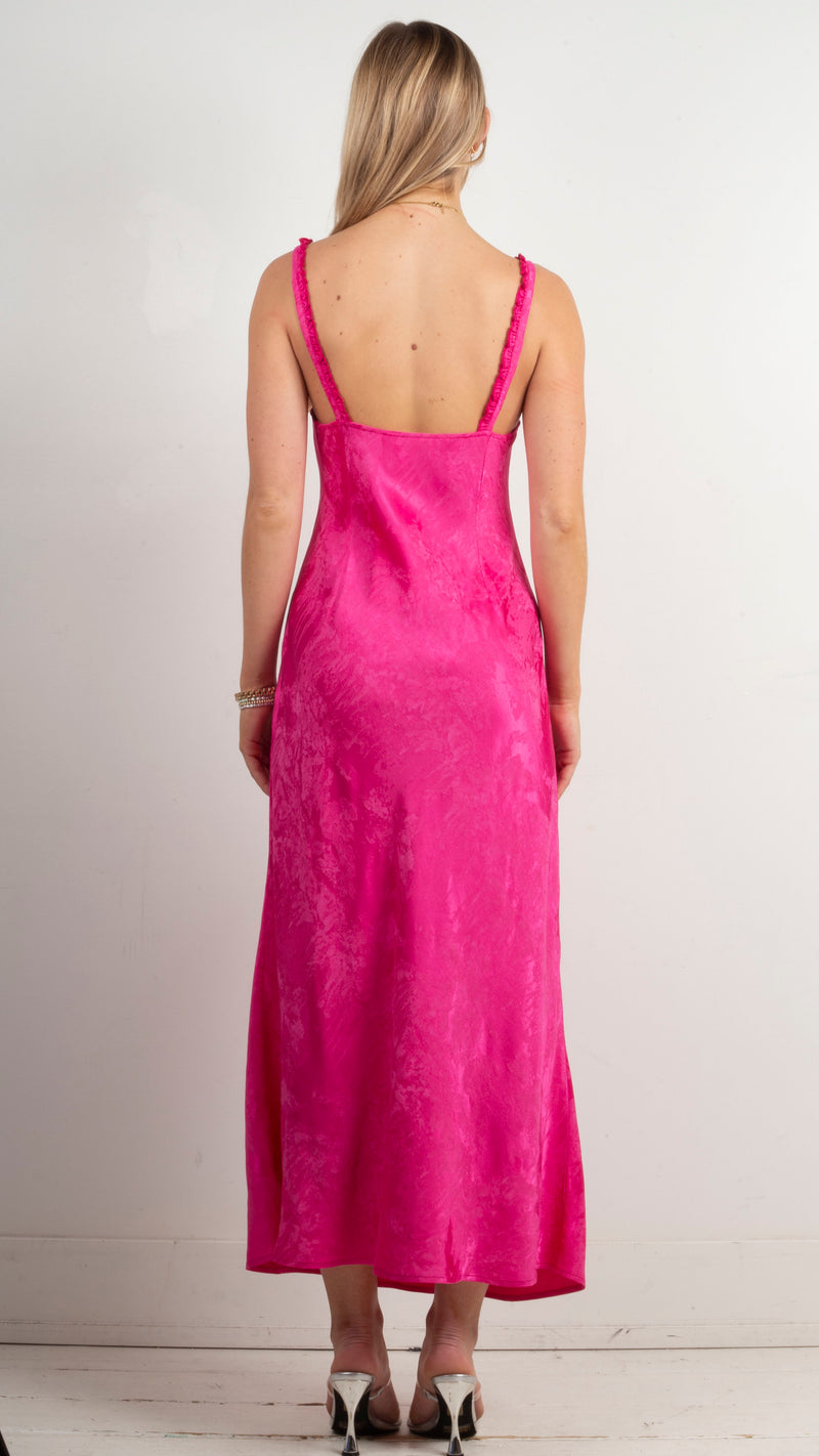 Margarita Midi Dress - Pink