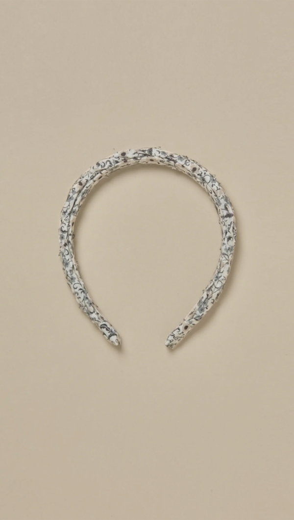 Braided Headband - Blue Meadow
