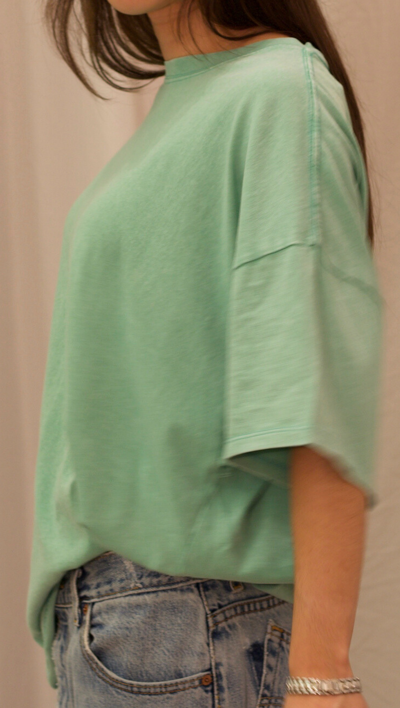 Oversized Tee - Emerald