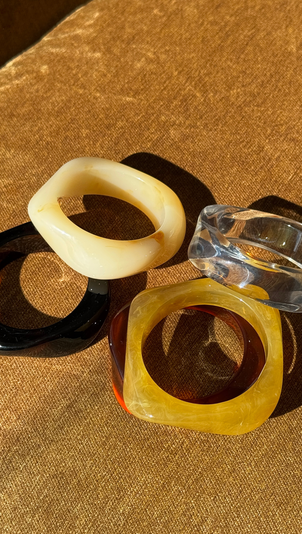 Chunky Acrylic Bangle