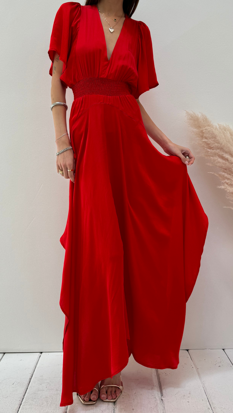 Goddess Maxi - Red Apple