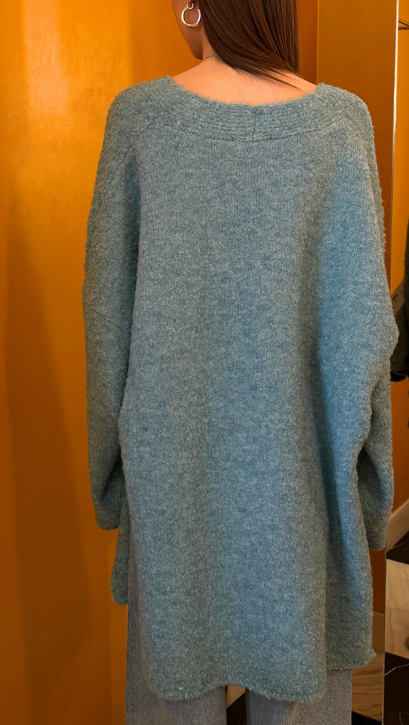 Nessa Sweater - Ocean Blue