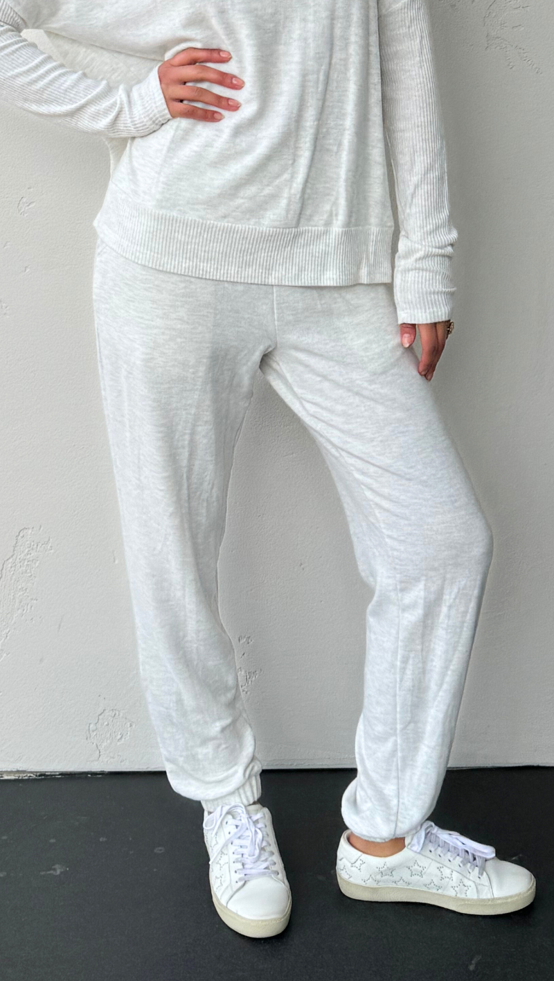 Cozy Up Jogger - Ash Grey