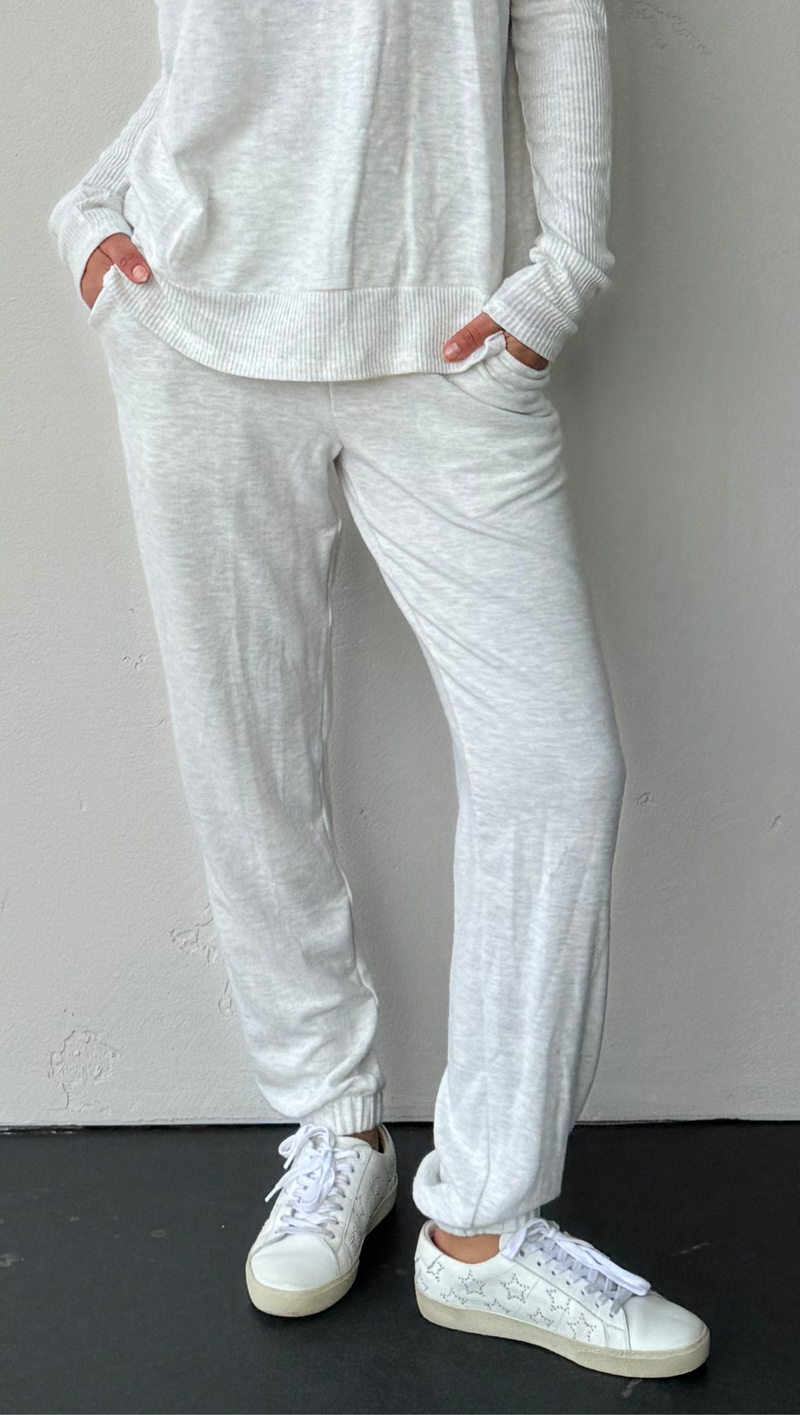 Cozy Up Jogger - Ash Grey