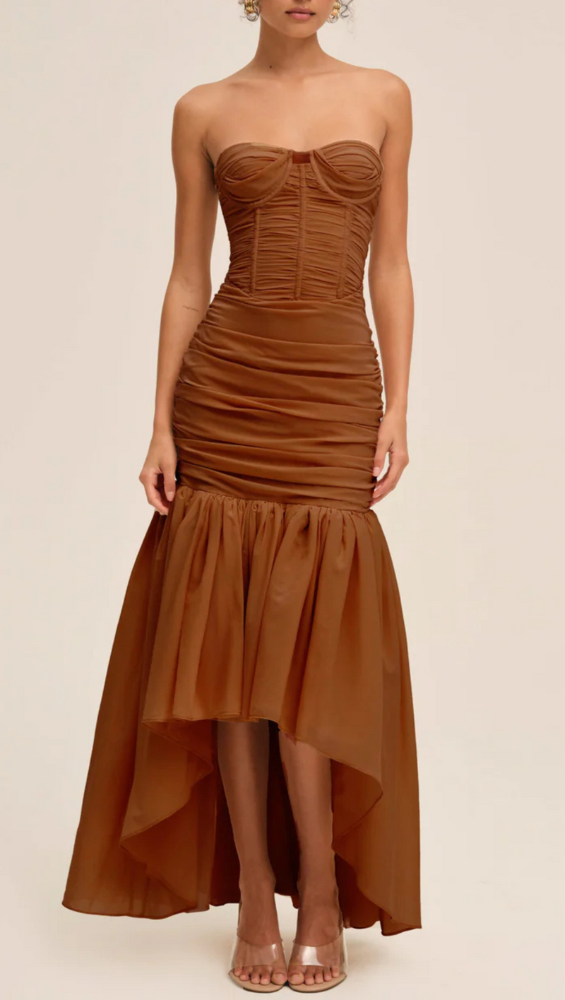 Serafina Gown - Brown