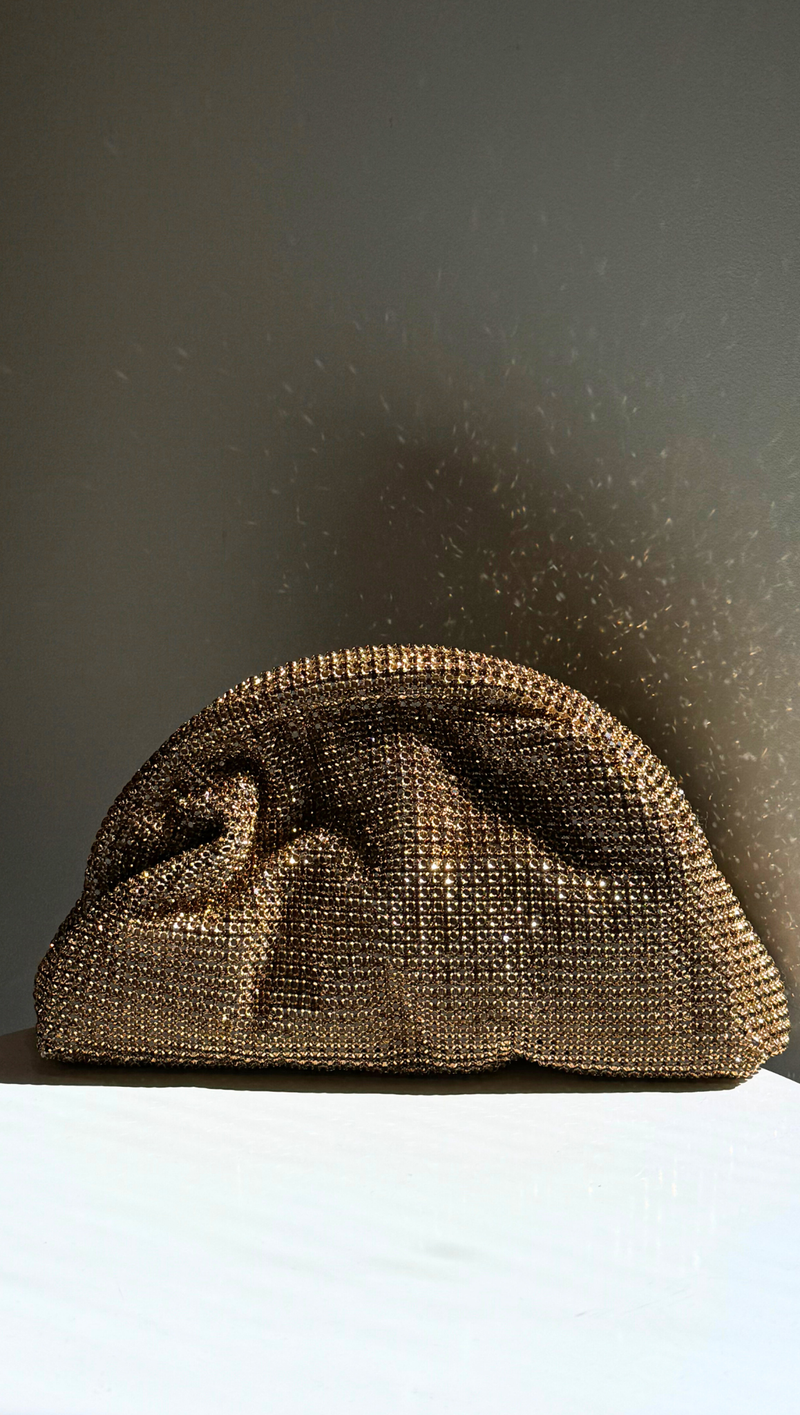 Mariah Evening Bag - Gold