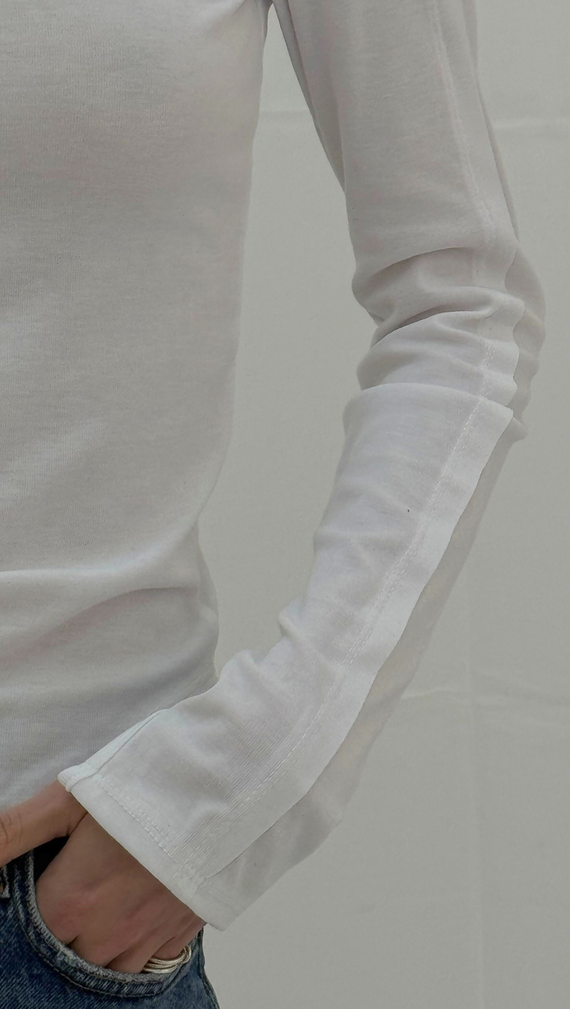 Full Length L/S - White