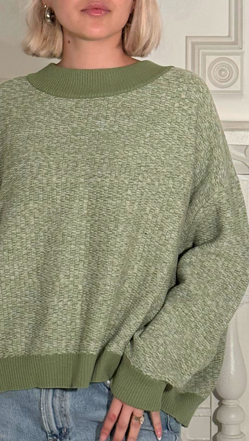 The Saybel Knit Jumper - Mint