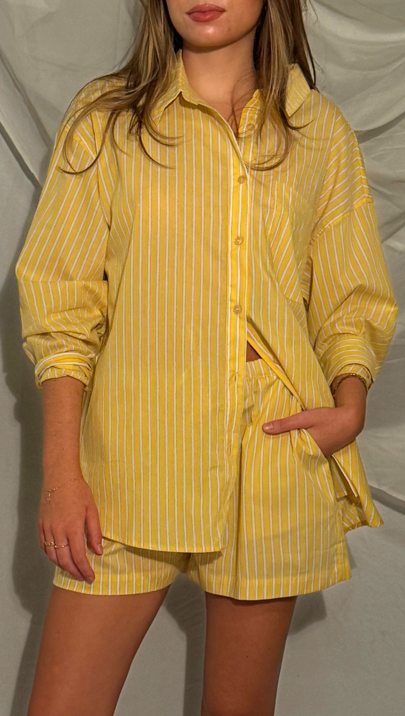 Sunny Striped Lounge Set