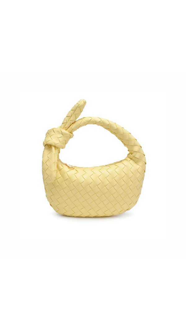 Lizbeth Clutch Bag - Butter Yellow