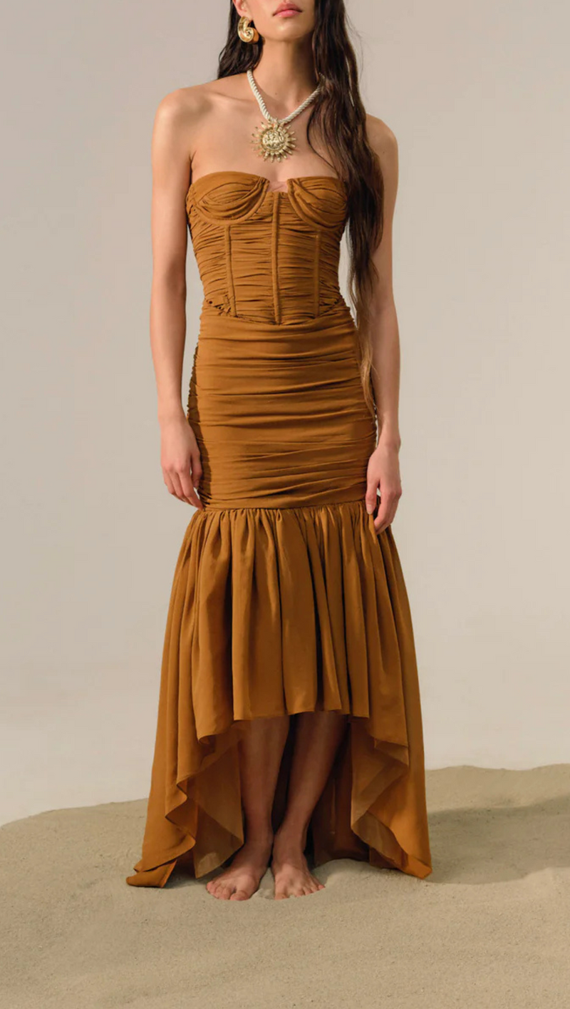 Serafina Gown - Brown