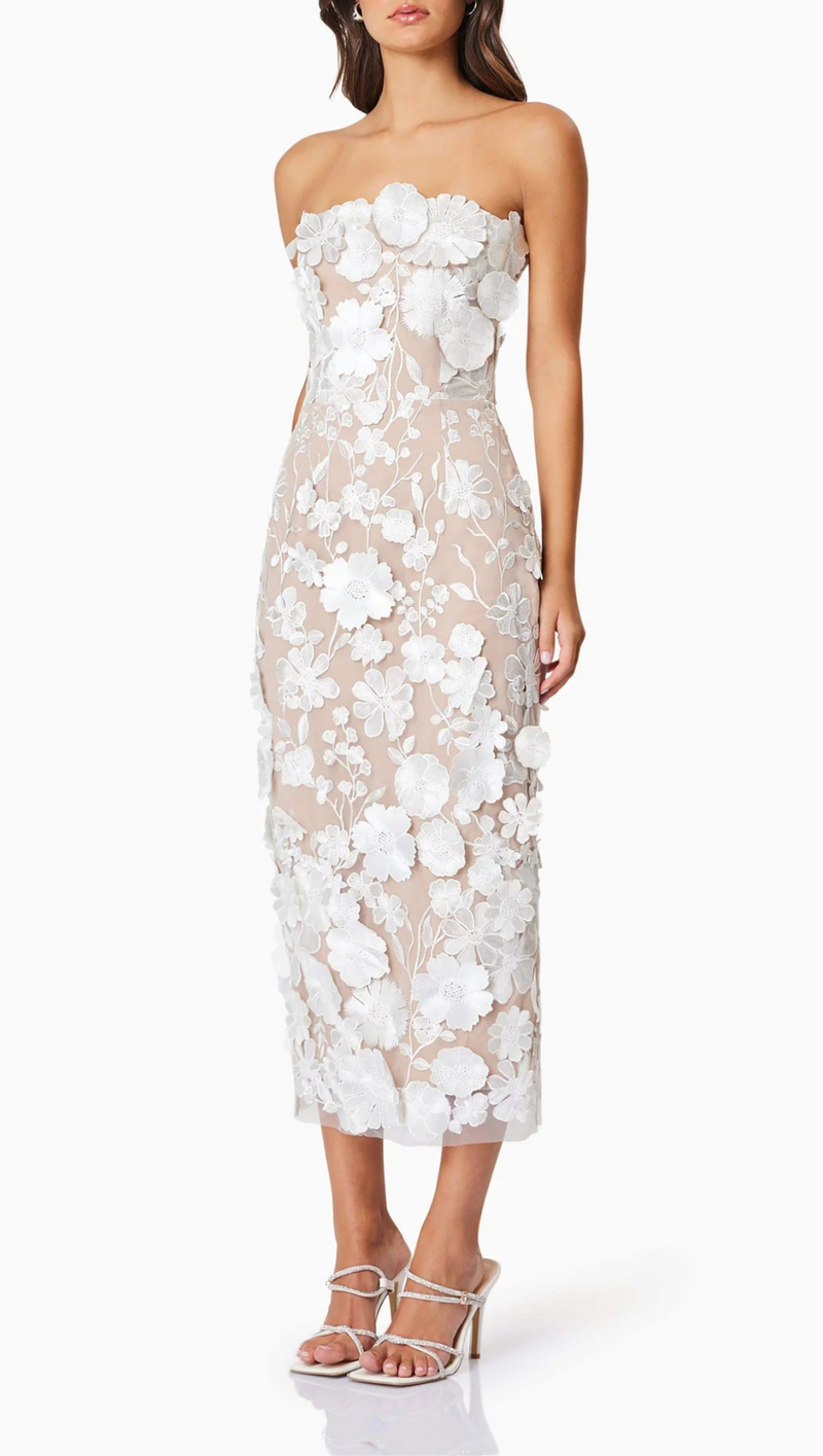 Helena Dress - White