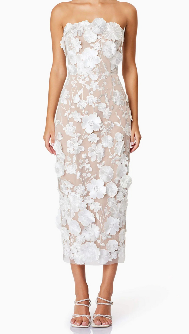 Helena Dress - White