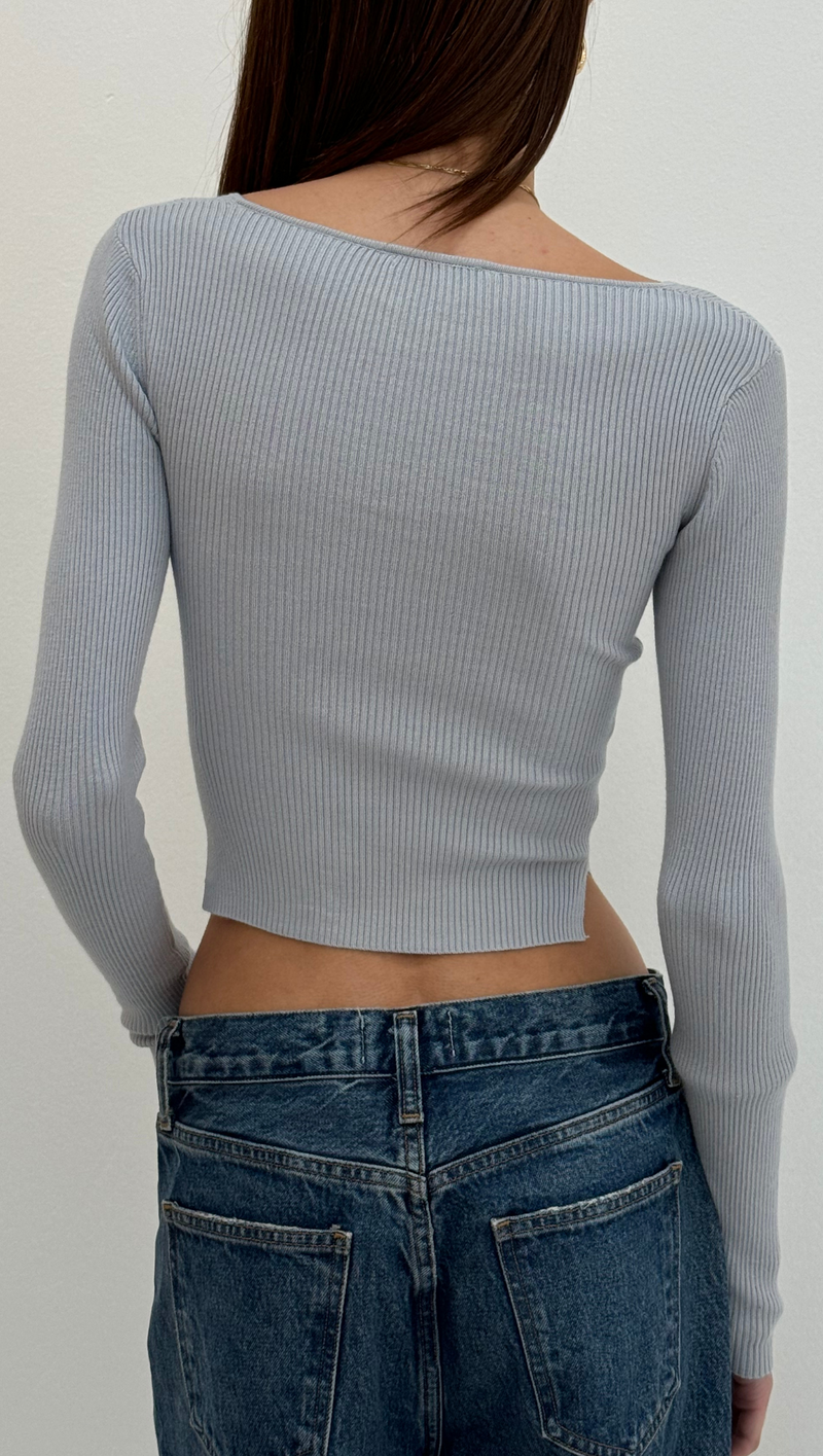 Delilah Long Sleeve - Cloud Dancer