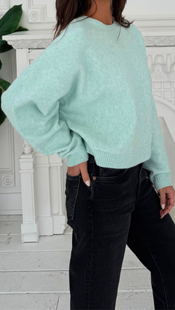 Saskia Sweater - Mint