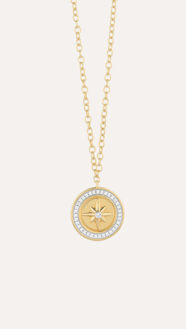 Your Own Path Compass Pendant Necklace