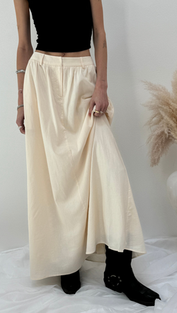 Day Dream Midi Skirt - Ivory