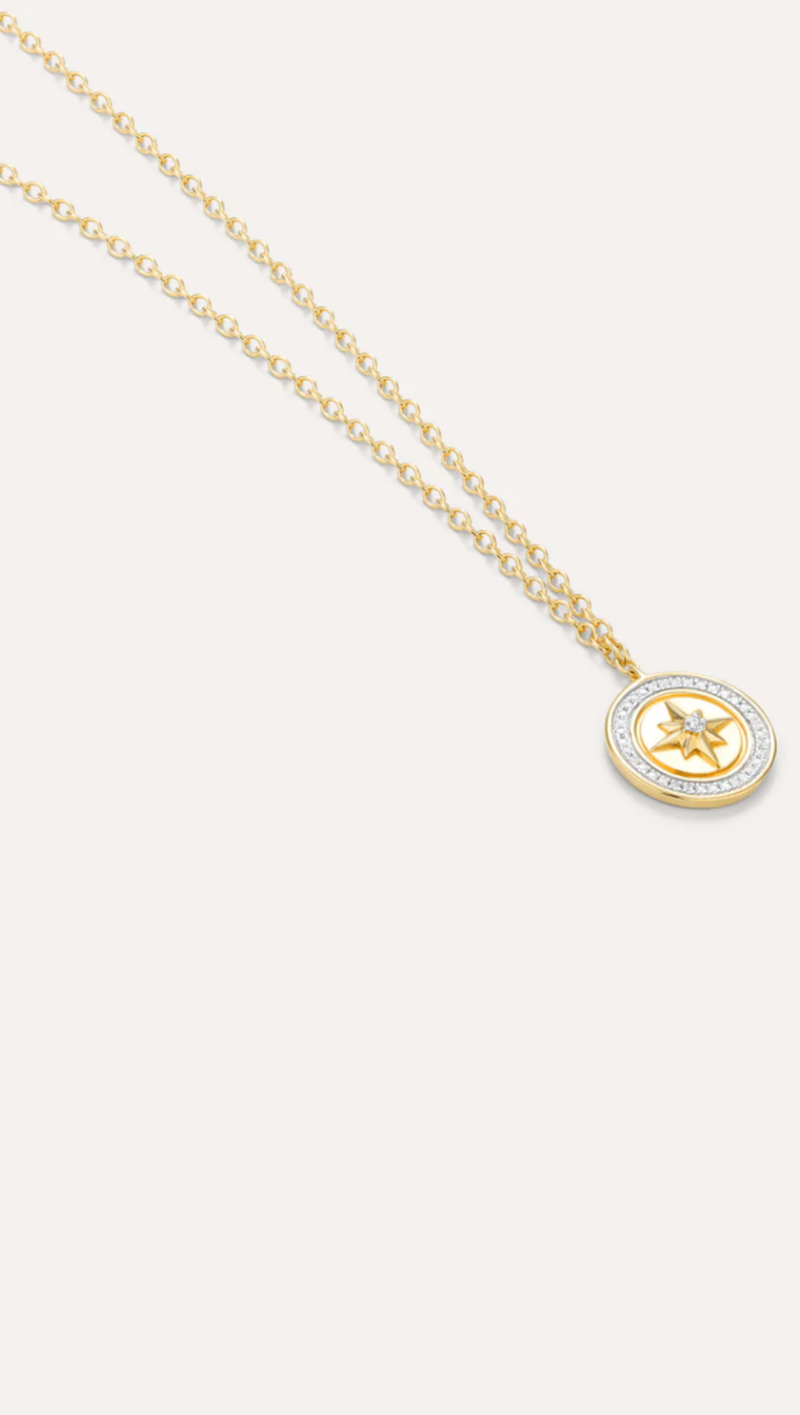 Your Own Path Compass Pendant Necklace