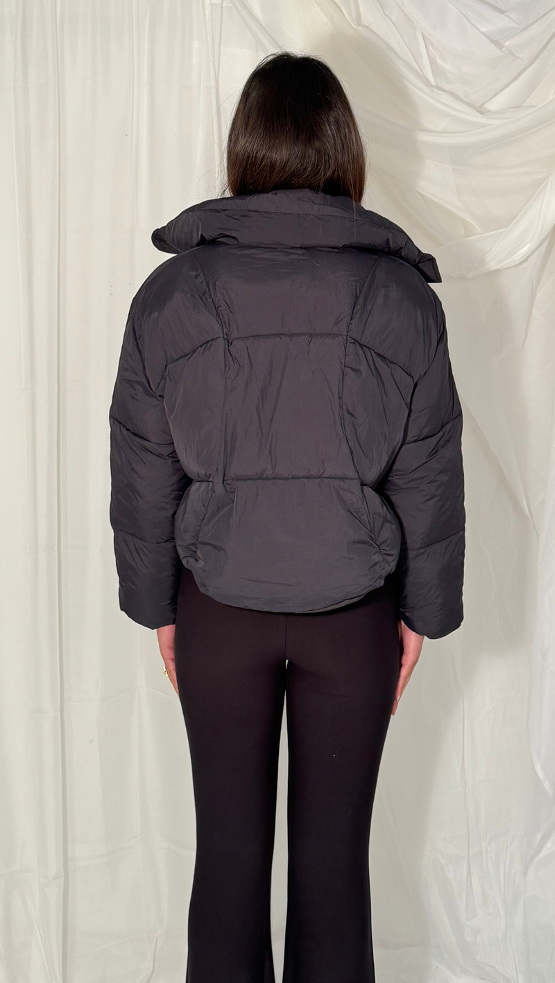 Pippa Puffer Jacket - Black