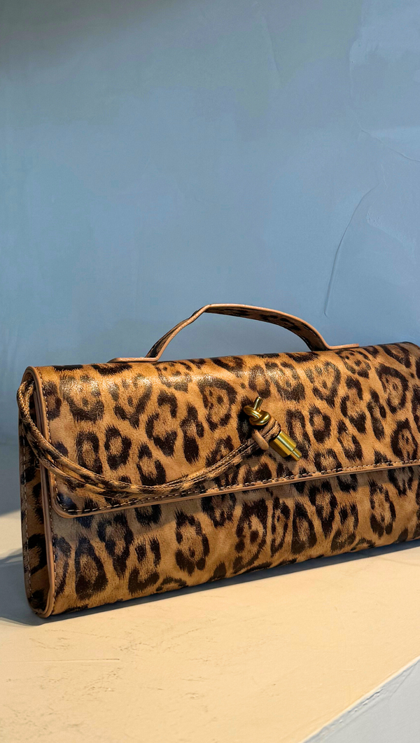 Leopard Clutch