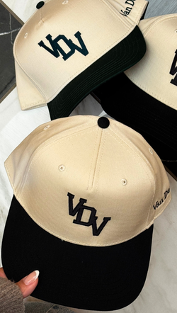 VDV Athletic Cap - Black/White