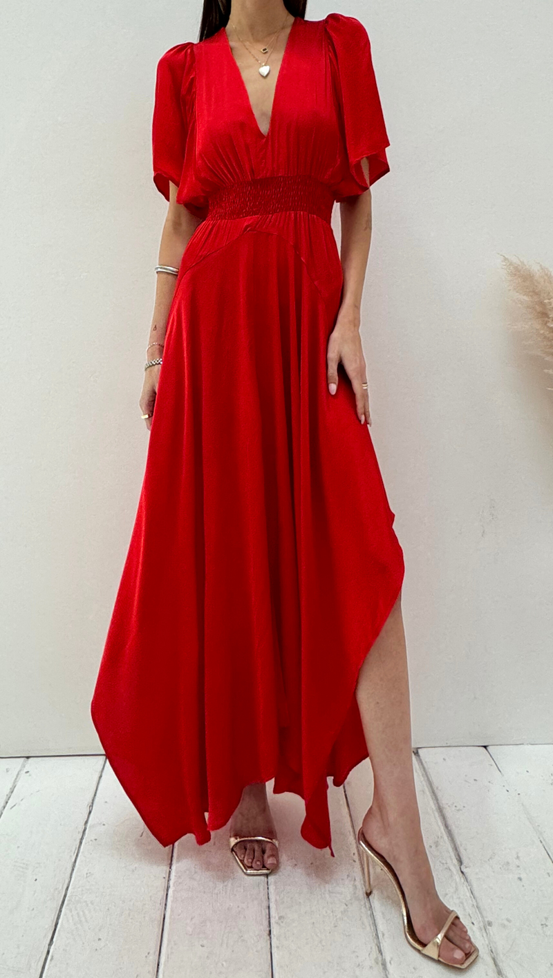 Goddess Maxi - Red Apple