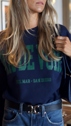 Del Mar Collegiate - Navy/Hunter Green