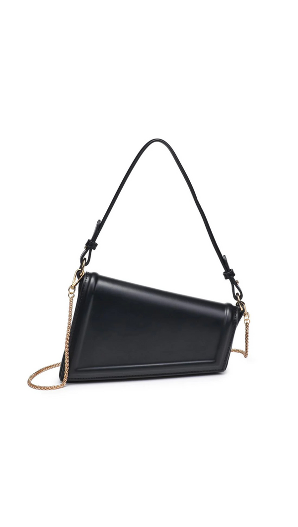 Sleek Contour Bag - Black