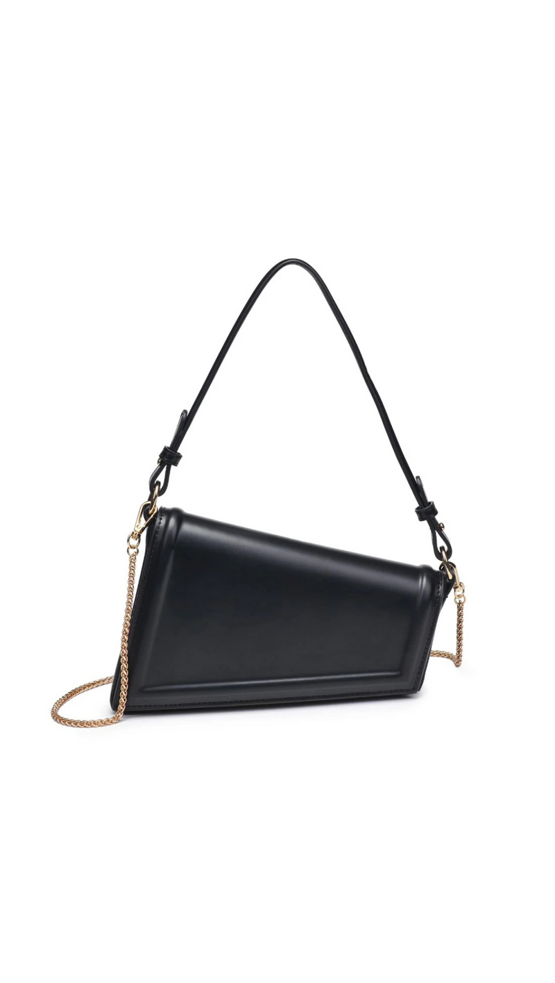 Sleek Contour Bag - Black