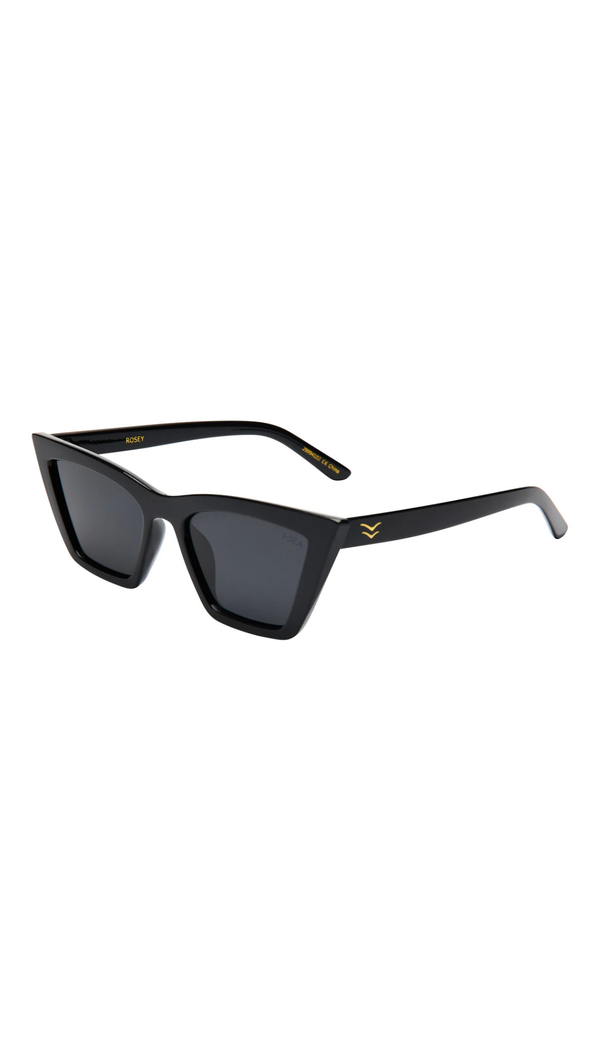 Rosey - Black/Smoke Polarized Lens