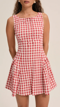 Scotch Bonnet Mini Dress - Red