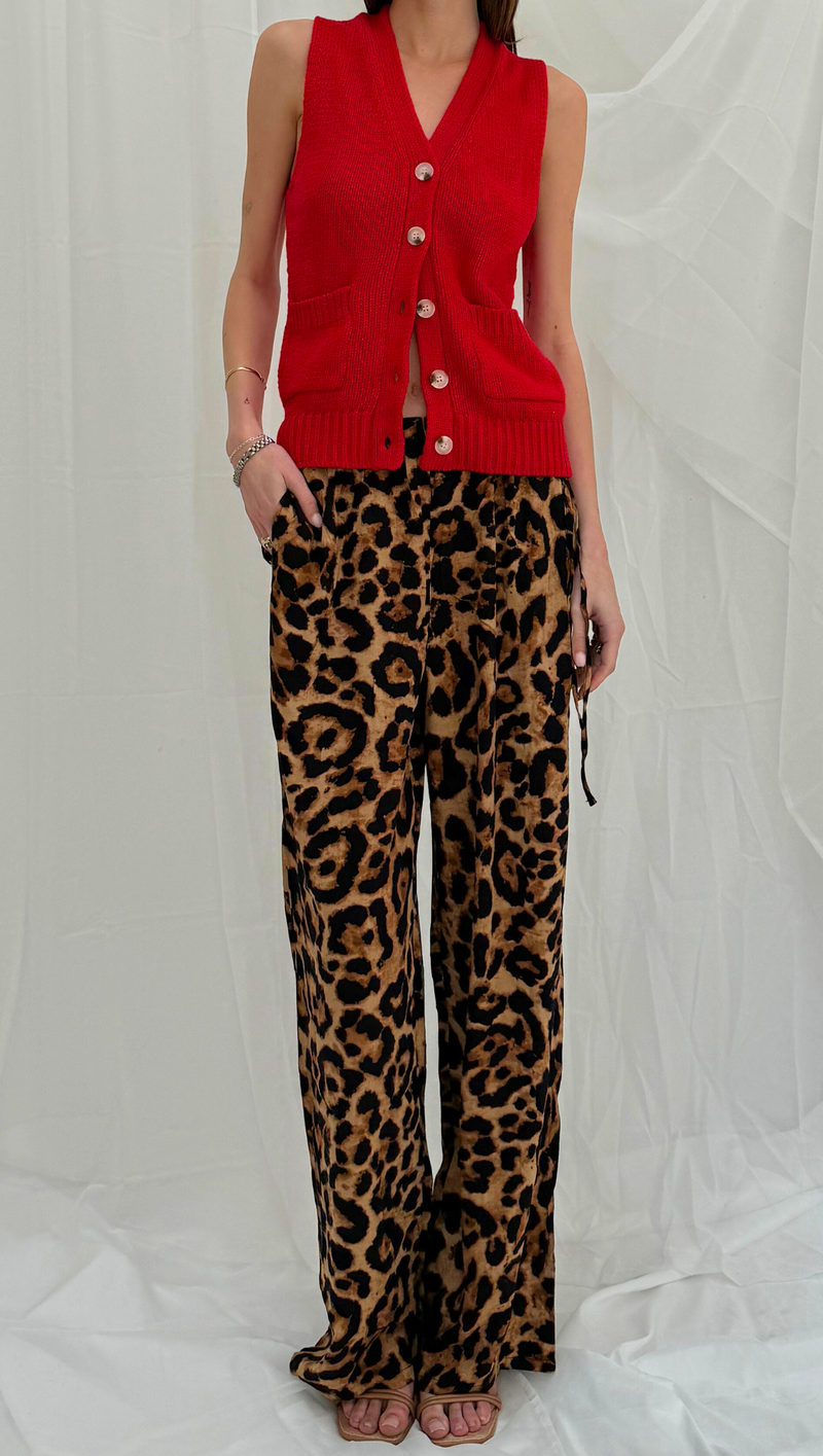 Jagger Pant - Leopard