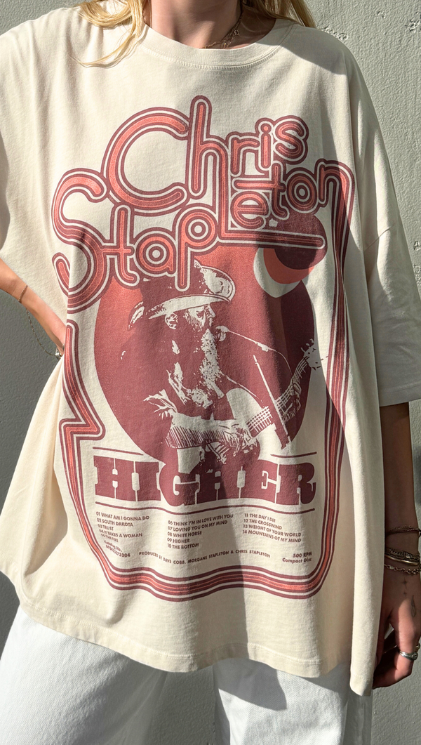 Chris Stapleton Higher Tour - Off White