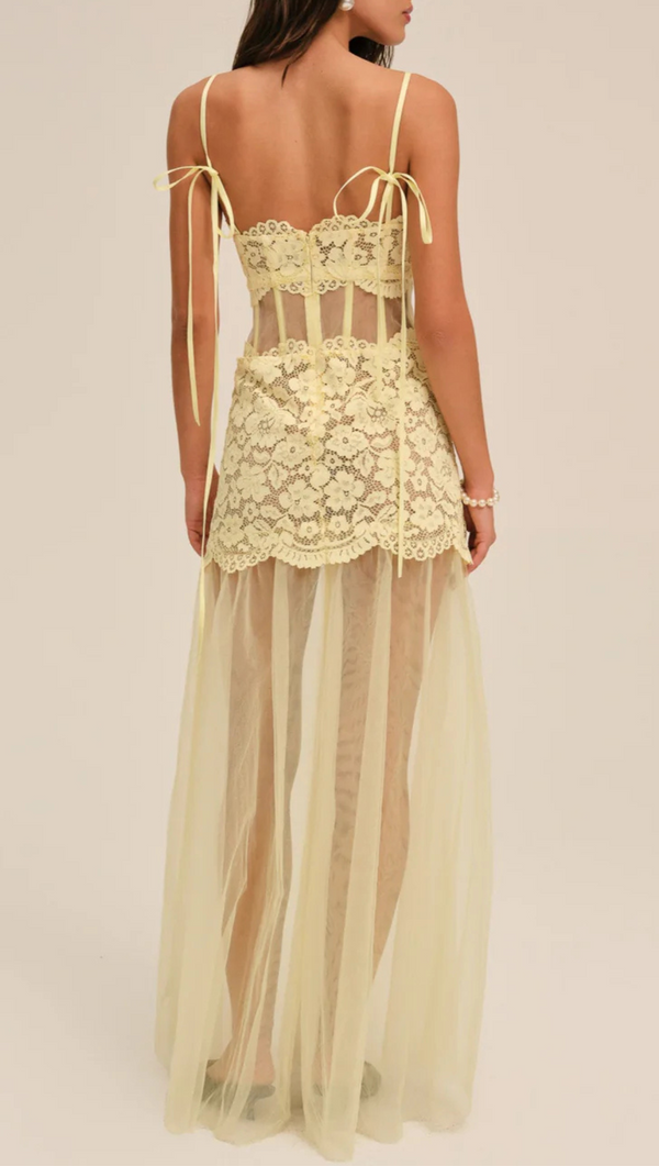 Viola Gown - Yellow
