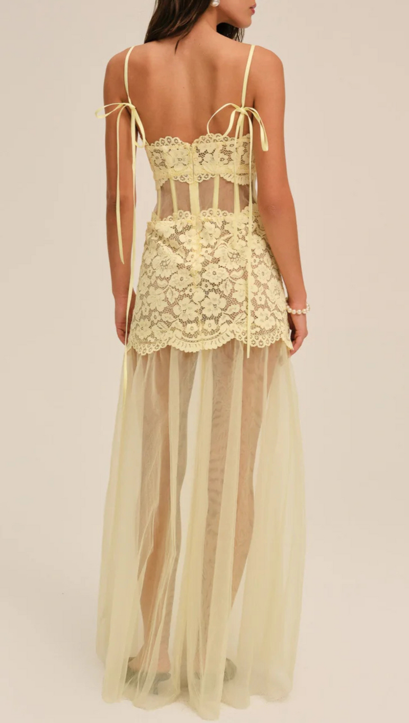 Viola Gown - Yellow