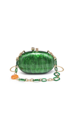 Tamberla Evening Bag - Emerald