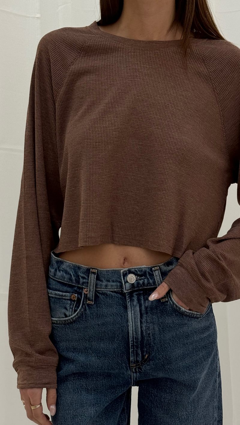 Cropped Thermal - Chestnut