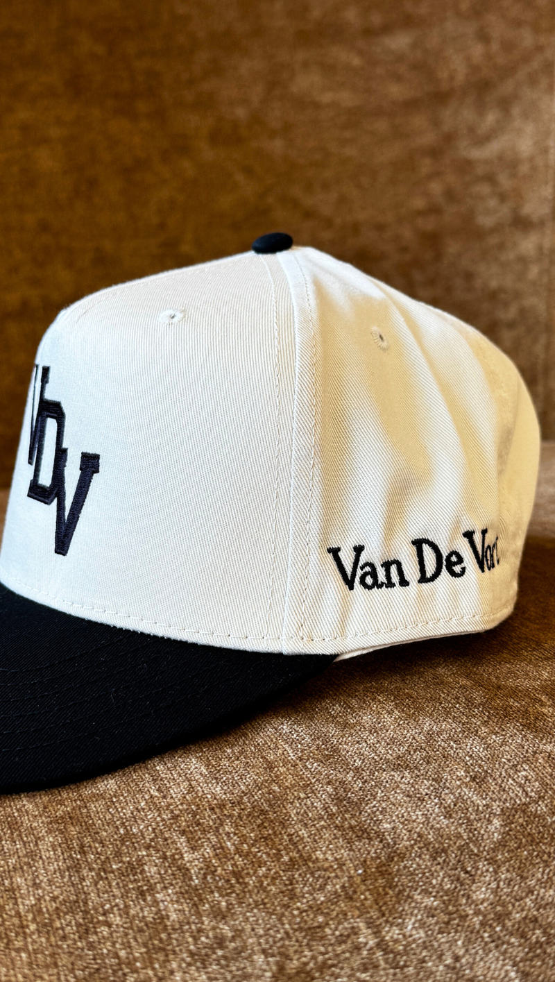 VDV Athletic Cap - Black/White