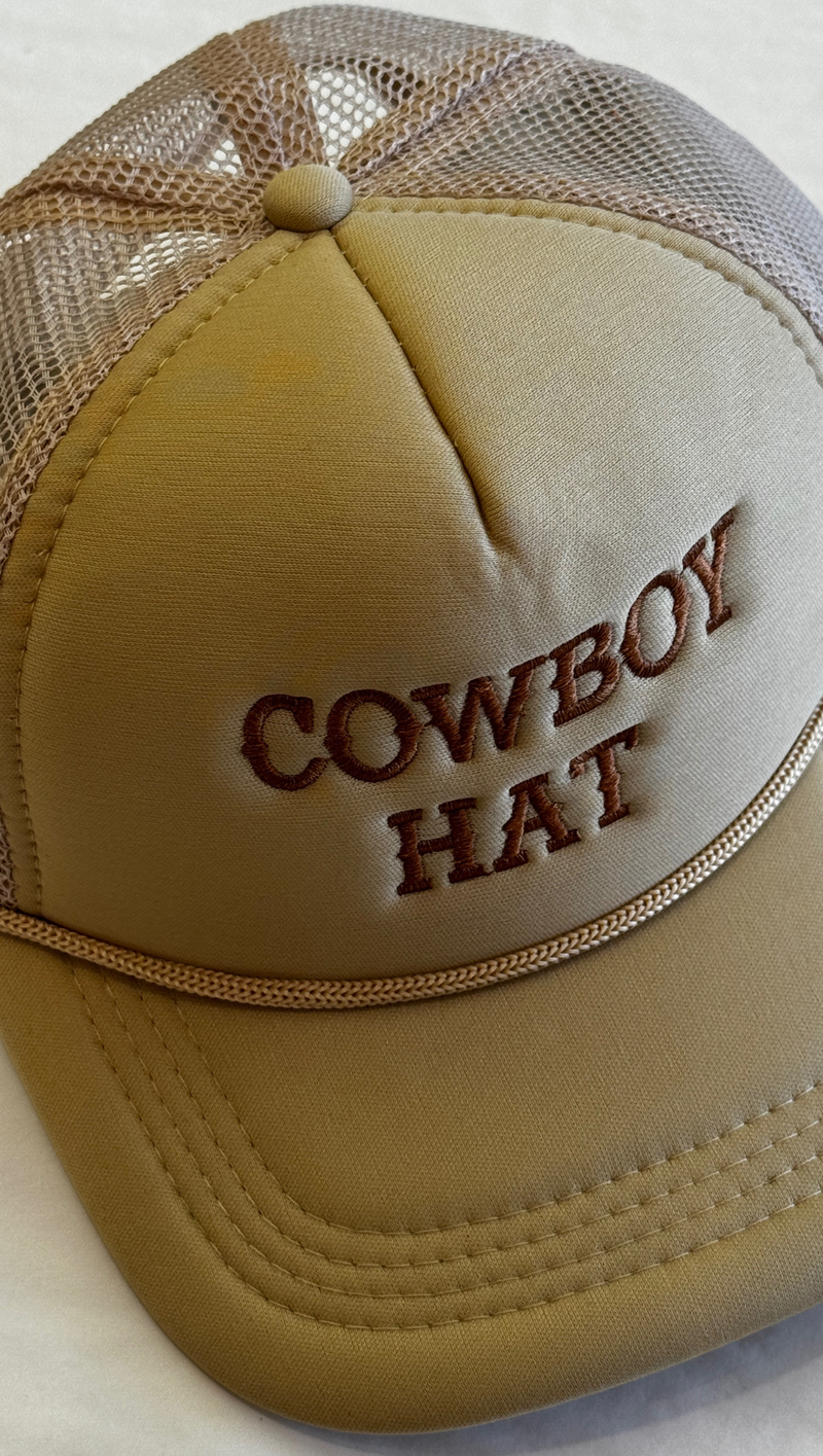 Cowboy Trucker Hat