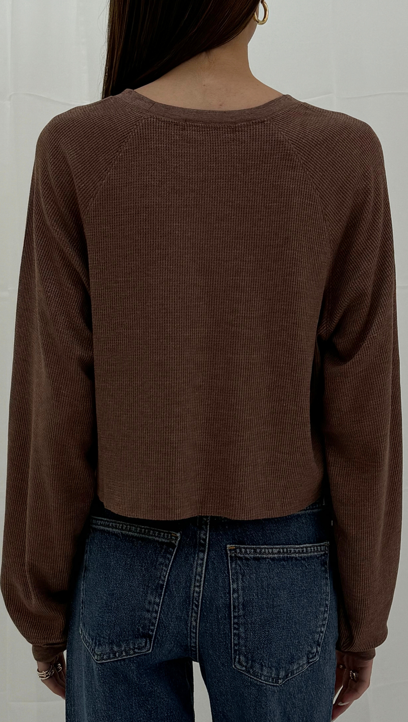 Cropped Thermal - Chestnut