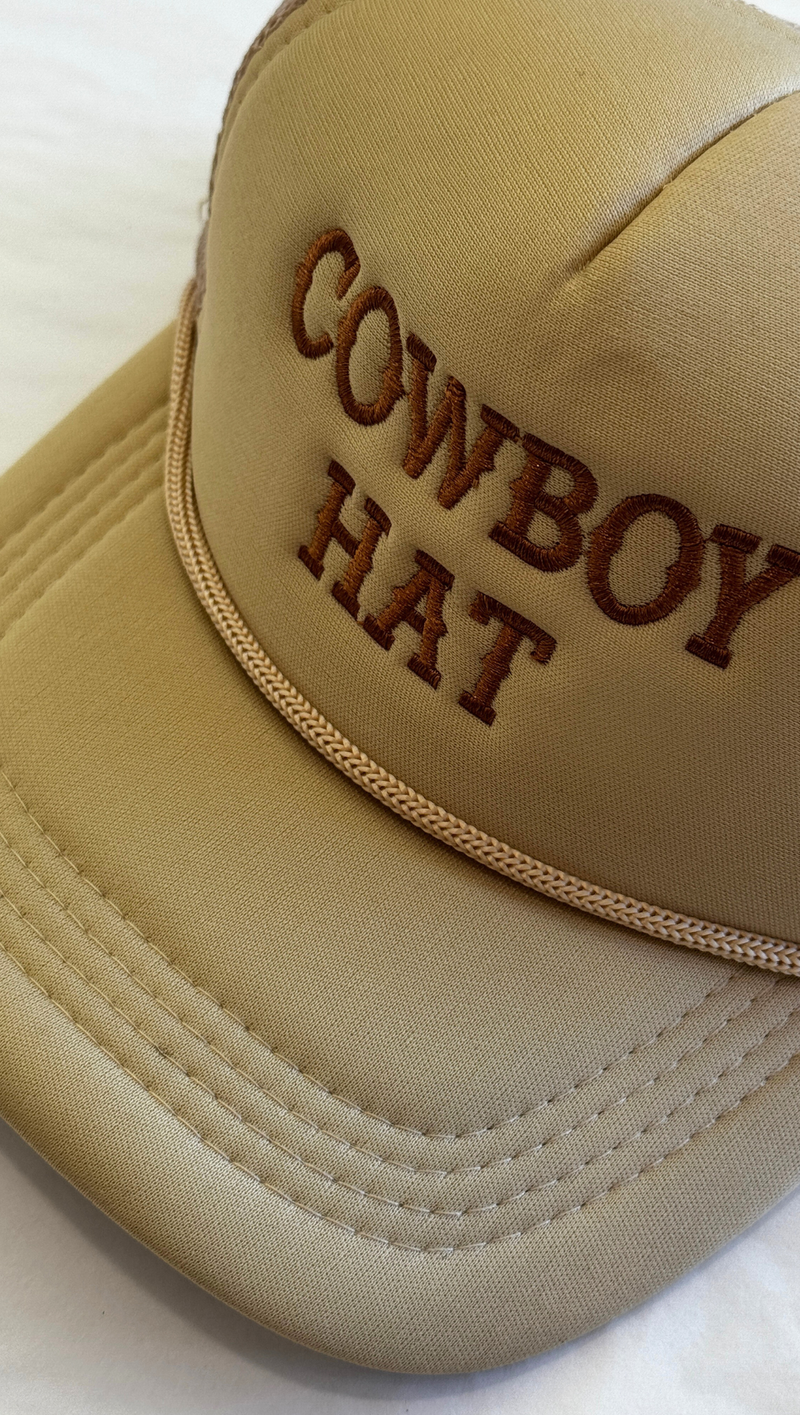 Cowboy Trucker Hat