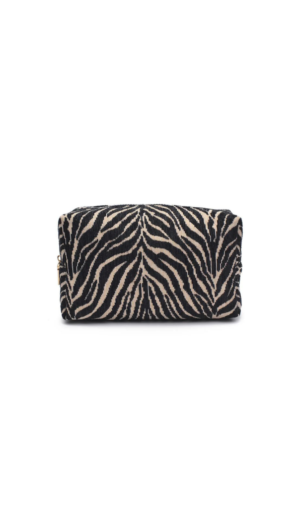 Zebrini Cosmetic Pouch - Zebra