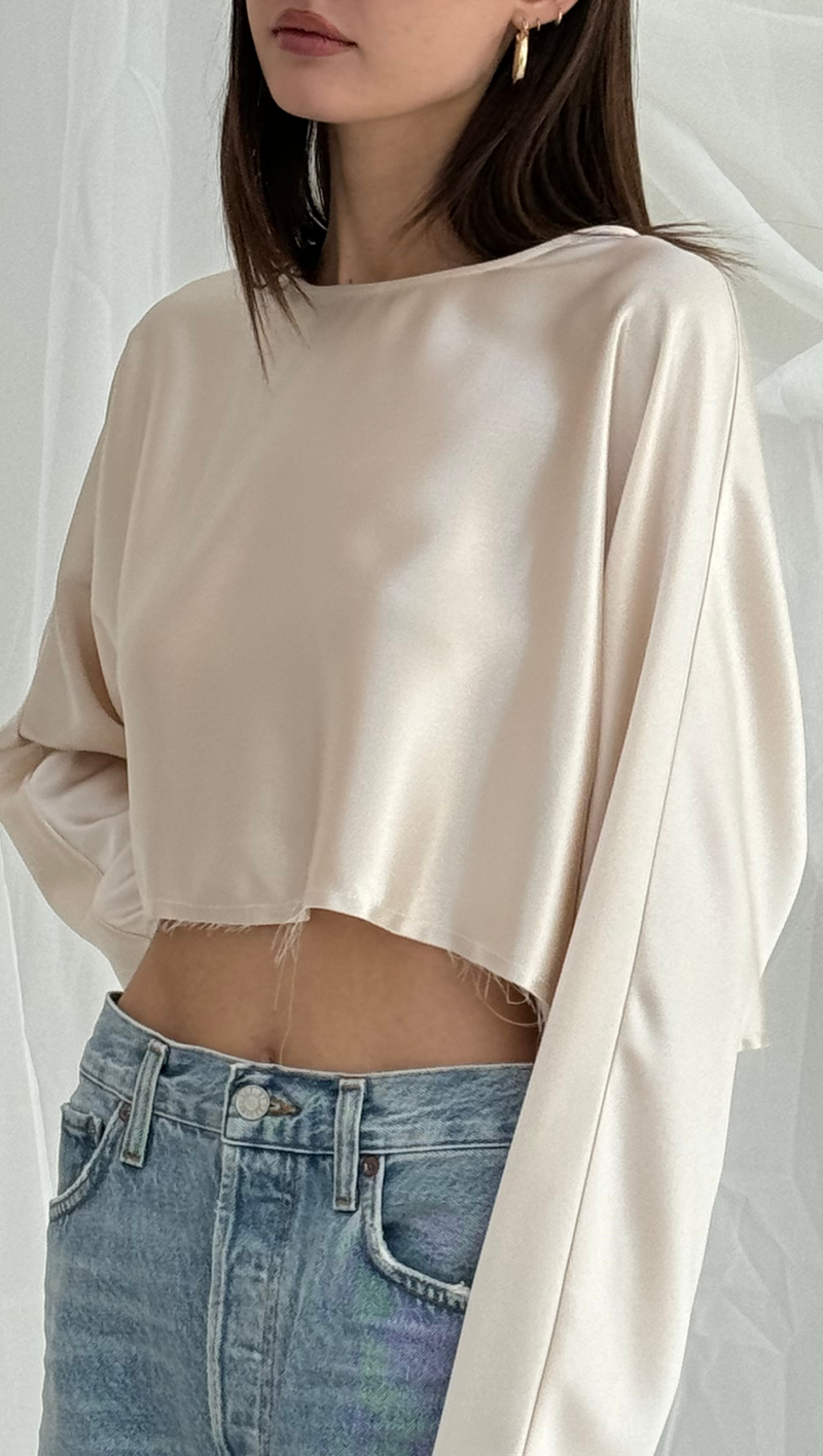 Emilia Blouse - Champagne