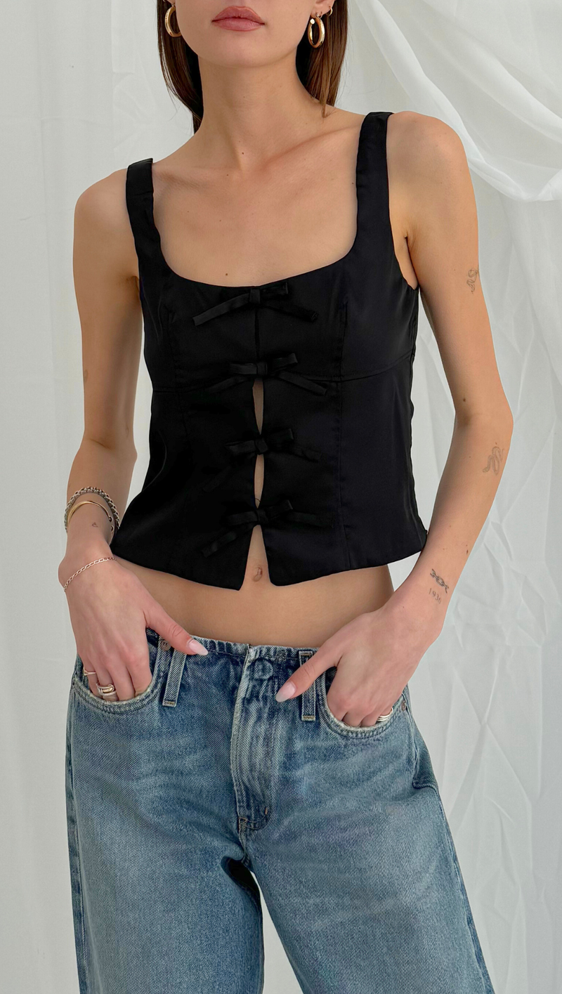 Emerie Tank - Black