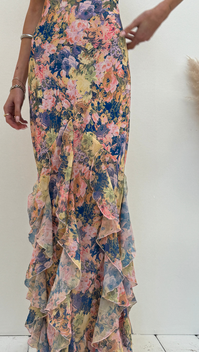 Elea Maxi Dress - Pink