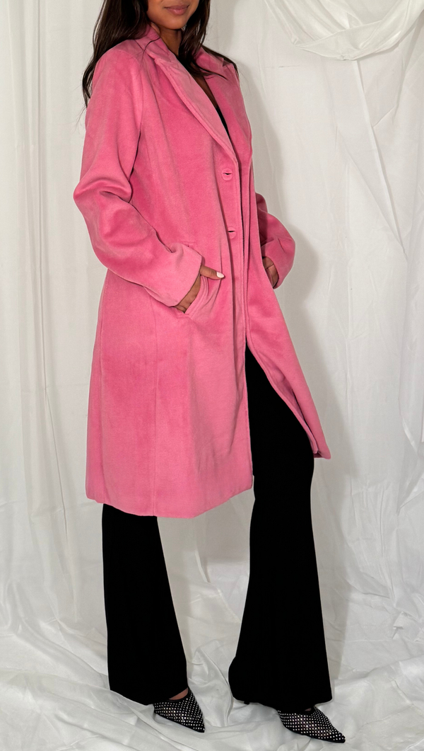 Harper Coat - Pink