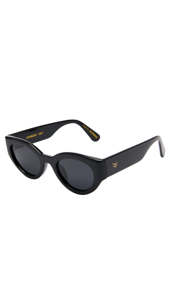 Ashbury Sky - Black/Smoke Polarized Lens
