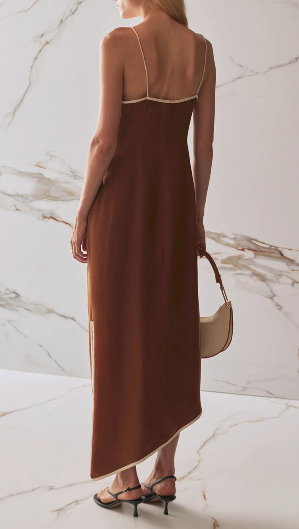 The Avinta Dress - Tawny